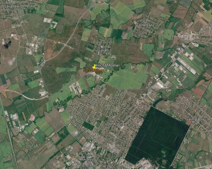 Teren Construcții intravilan de 32800 mp, în Dumbrăvița
