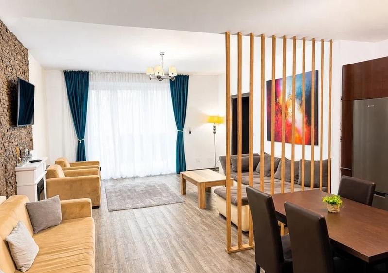 Apartament cu 2 camere decomandat, mobilat în Poiana Brașov