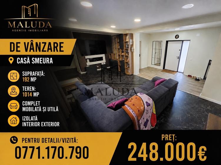 Casă individuală cu 4 camere cu Canalizare în Smeura