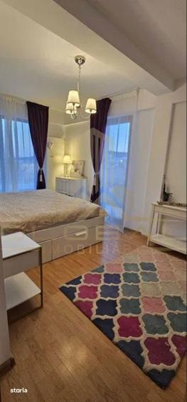 Apartament cu 3 camere semidecomandat, mobilat în Bună Ziua