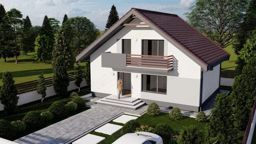 Casă cu 4 camere cu Teren 500 Mp în Ciritei