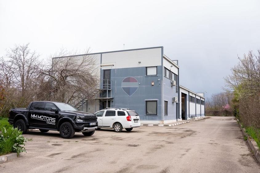 Spațiu industrial, de 858 mp, în Conțești