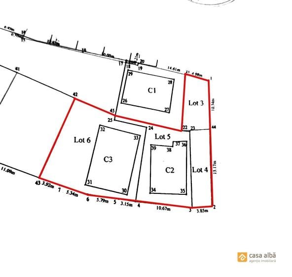 Teren de 475 mp, în Tudor Vladimirescu
