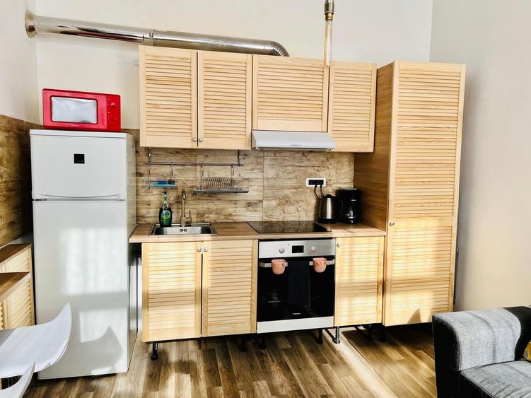 Apartament cu 2 camere semidecomandat, mobilat în Brașovul Vechi