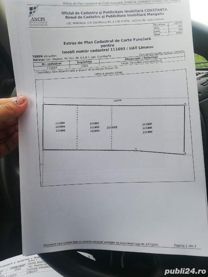 Teren de 1500 mp, în Hagieni