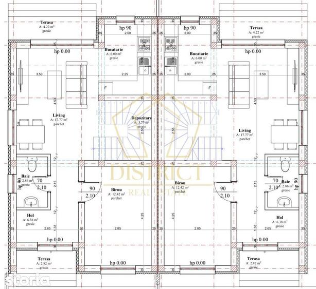Duplex modern cu 5 camere si 3 bai | Sacalaz - 1