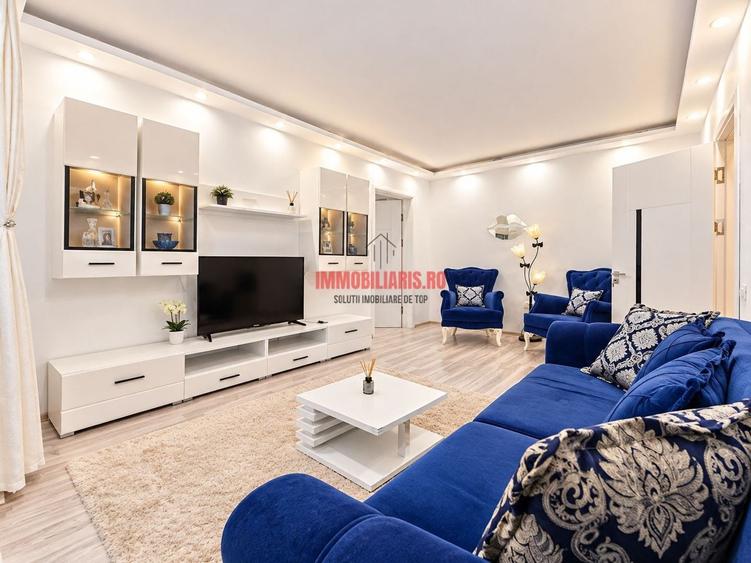 Apartament cu 3 camere semidecomandat, mobilat în Basarabia