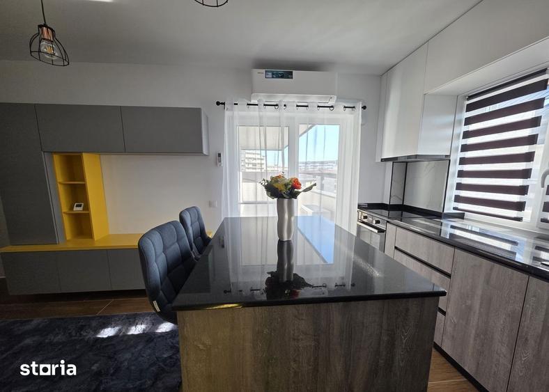 Apartament cu 3 camere, mobilat în Florești