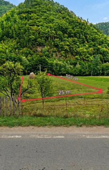 Teren de vanzare 2.500 mp in Siriu aproape de DN10, ideal pensiune cabana - 2