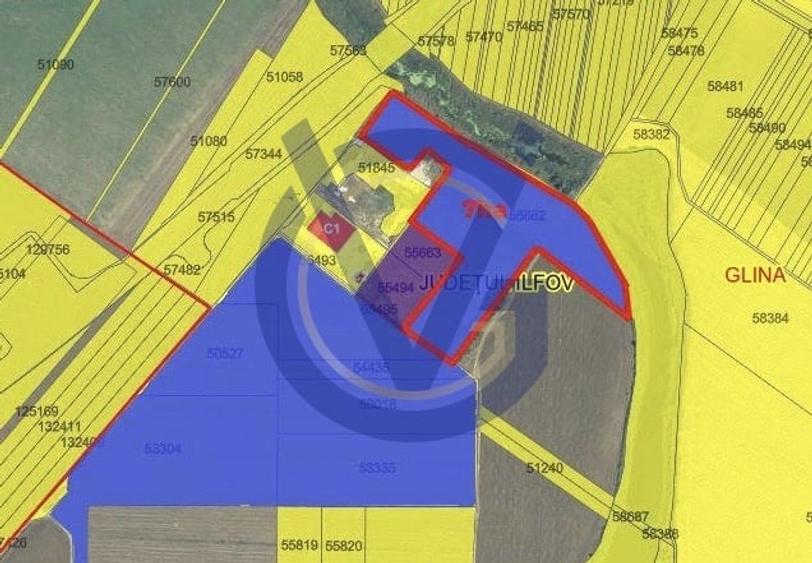 Teren Construcții intravilan de 70000 mp, în Popești-Leordeni