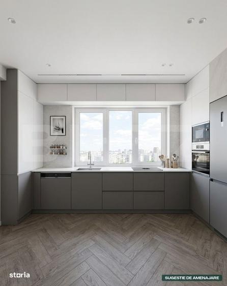 Apartament 2 camere, 48mp, etaj intermediar, balcon, parcare, VIVO - 3