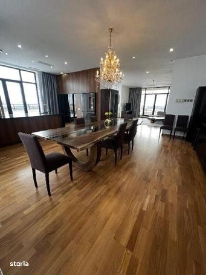 Penthouse Lux 4 camere de inchiriat Baneasa | Lift privat | Terasa 360 - 1