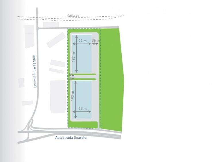 Spațiu industrial, de 39,000 mp, în Theodor Pallady