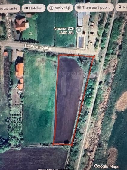 Teren agricol intravilan de 3500 mp, în Reghin