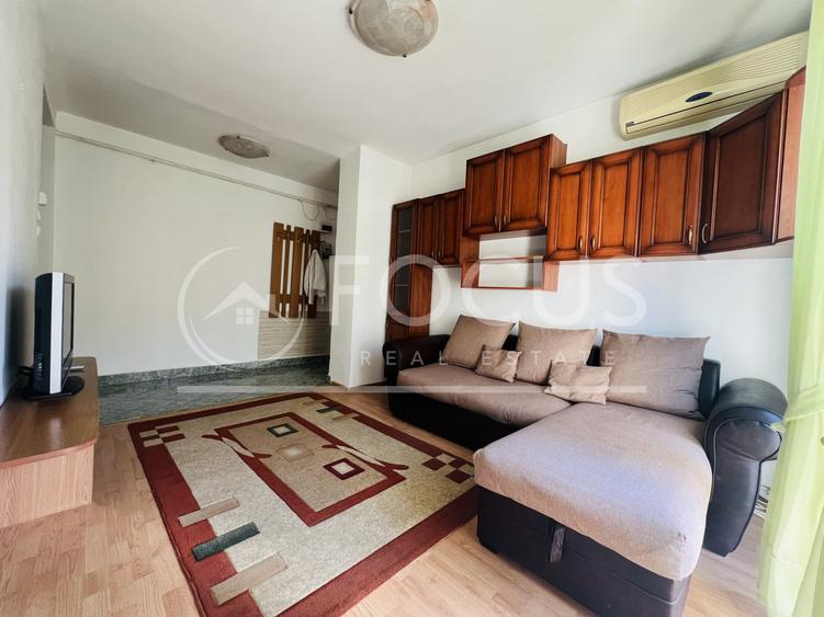 Apartament cu 2 camere semidecomandat, mobilat în Floreasca