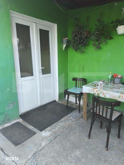 Casă cu 2 camere cu Teren 1133 Mp în Central