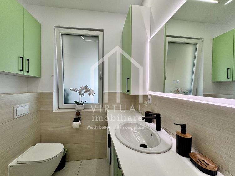 Penthouse cu 2 camere + terasa (55mp), parcare, bloc cu lift, etaj 7/7 - 11