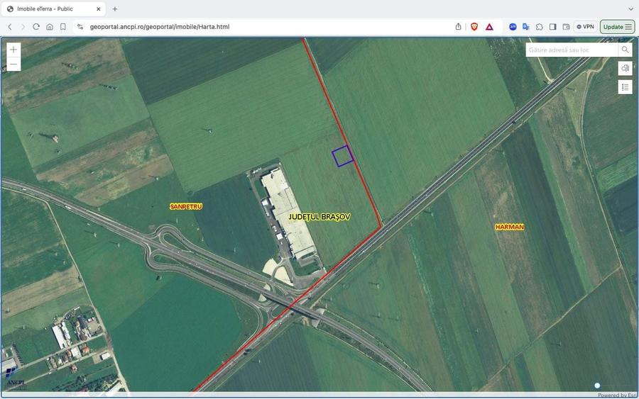 Teren agricol intravilan de 41476 mp, în Sânpetru
