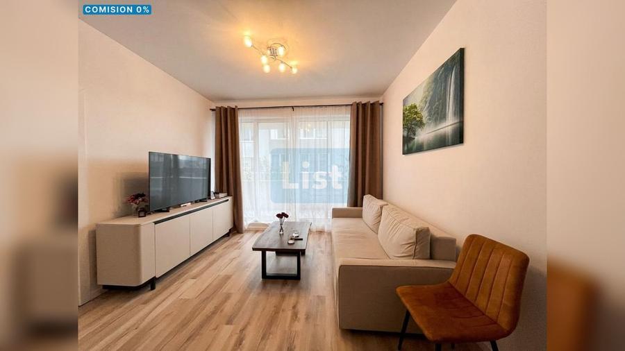 Apartament cu 2 camere semidecomandat, mobilat în Florești