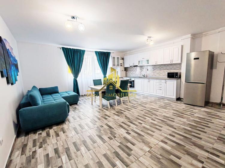 Apartament cu 2 camere semidecomandat, mobilat în Florești