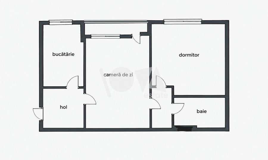 Apartament cu 2 camere semidecomandat, mobilat în Drumul Taberei