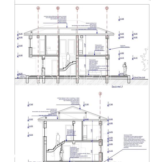 Casă cu 5 camere cu Teren 500 Mp în Central