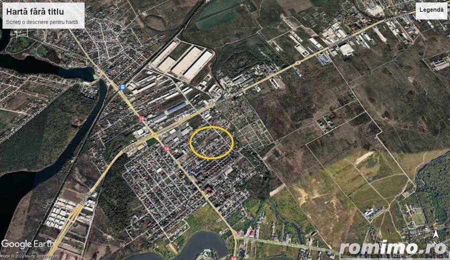 Teren de 5000 mp, în Nord