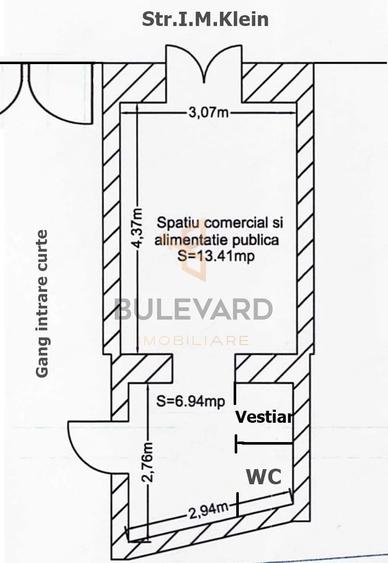 Spațiu comercial, de 21 mp, în Ultracentral