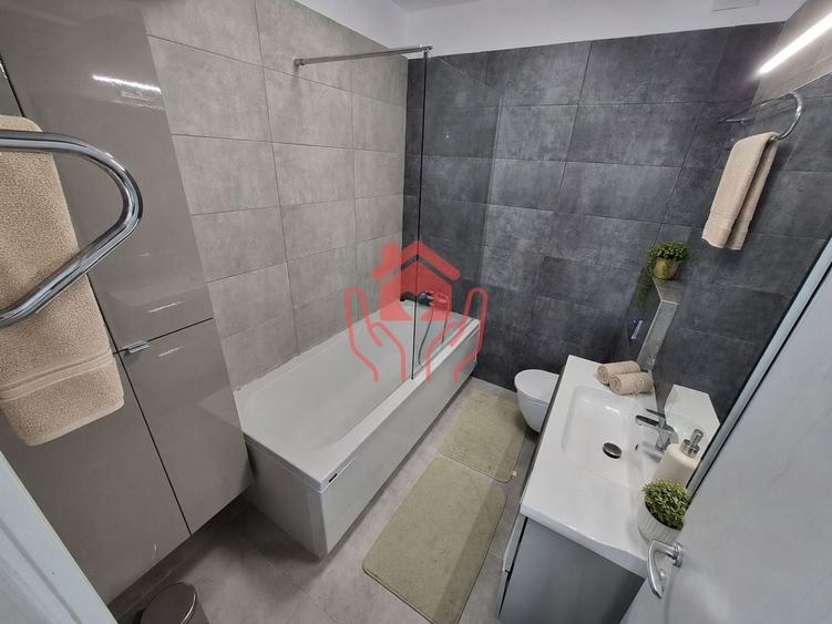 SISESTI-2 camere mobilate, 2 bai, terasa cu vedere lac, bloc boutique, parcare! - 13