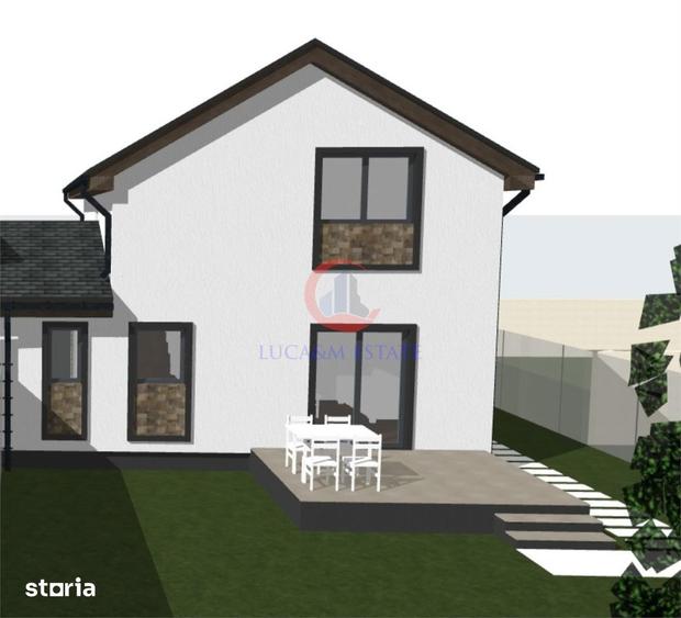 Casă cu 3 camere cu Teren 290 Mp în Bucovăț