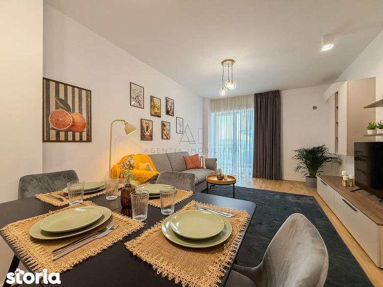 Apartament cu 2 camere semidecomandat, mobilat în Dămăroaia