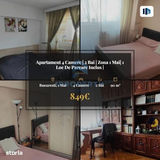 Apartament cu 4 camere în Grivița