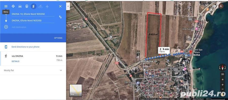 Teren de 9653 mp, în Nord