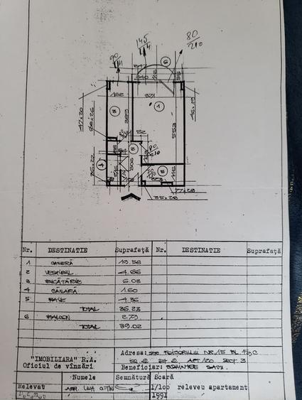 Garsonieră decomandată în Vitan Mall