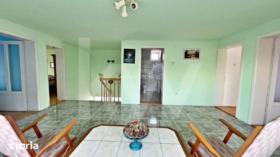 Casa 6 camere D+P+M-217 mp utili, 515 mp curte, Zona Cartier Kogalnic