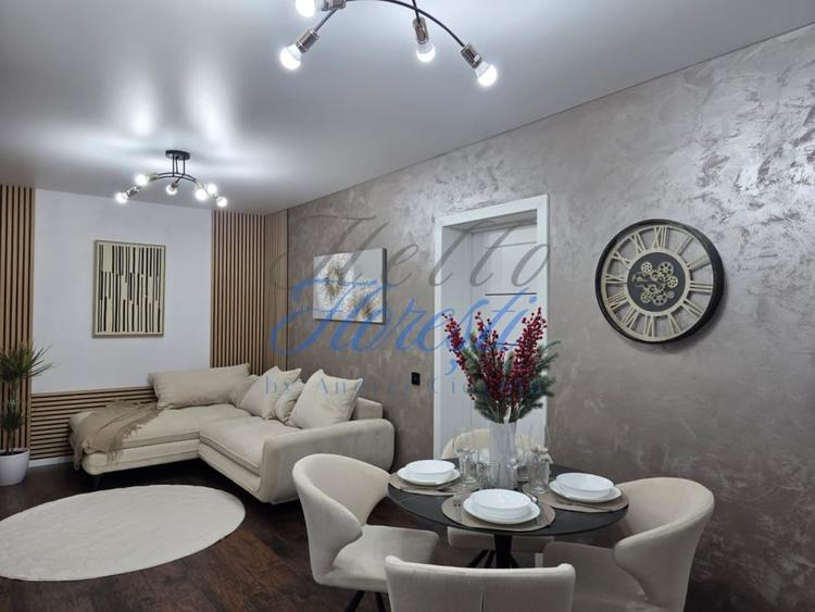 Apartament cu 3 camere semidecomandat în Florești