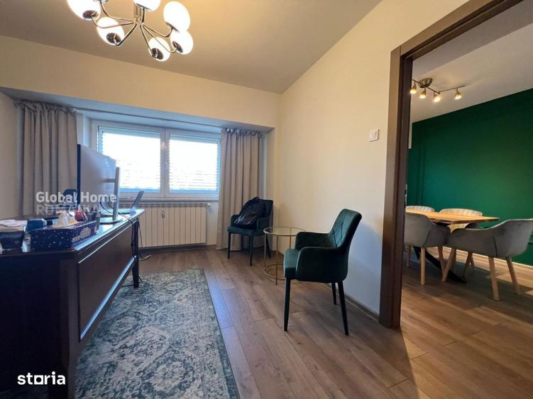 Apartament cu 4 camere semidecomandat, mobilat în Unirii