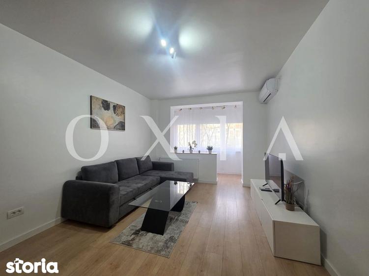 Apartament cu 2 camere semidecomandat, mobilat în Complex Studențesc
