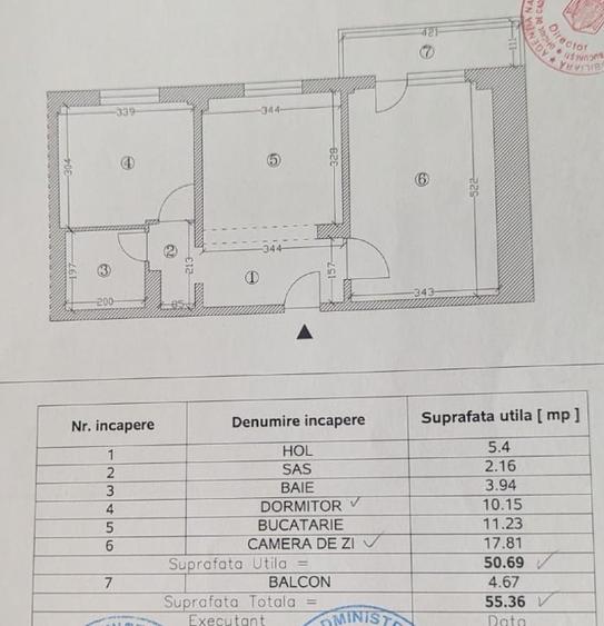 Apartament cu 2 camere decomandat, mobilat în Lujerului