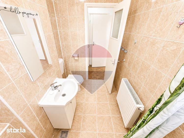 Apartament cu 2 camere semidecomandat în Central