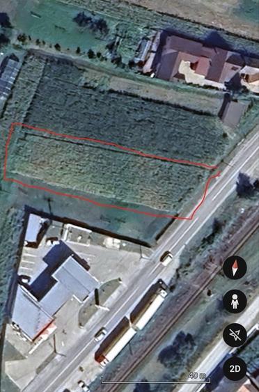 Teren de 1100 mp, în Feldru