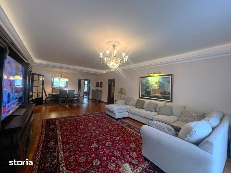 Apartament cu 4 camere, mobilat în Herăstrău