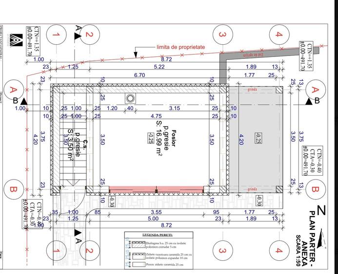 Casă cu 4 camere cu Teren 500 Mp în Baciu