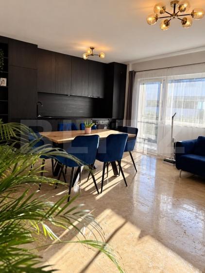 Apartament cu 3 camere decomandat, mobilat în Florești