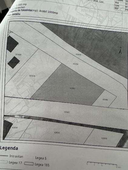 Teren agricol intravilan de 1000 mp, în Iosupeni