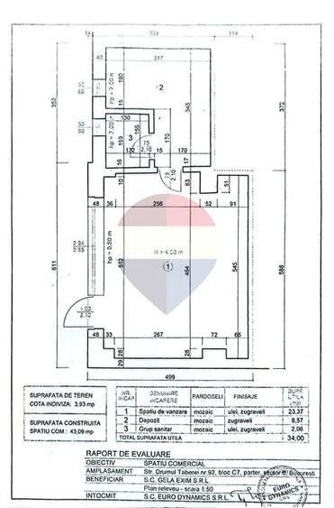 Spațiu comercial, de 34 mp, în Drumul Taberei