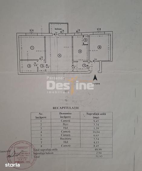 TATARASI, Apartament 3 camere - 7