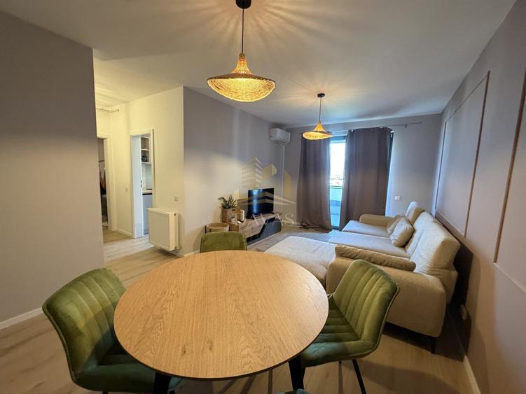 Apartament cu 2 camere decomandat, mobilat în Între Lacuri