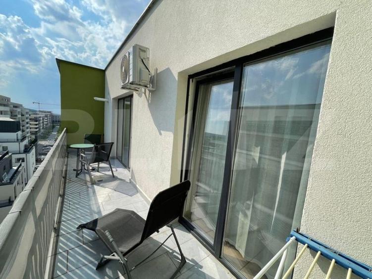 Apartament cu 2 camere semidecomandat, mobilat în Bună Ziua