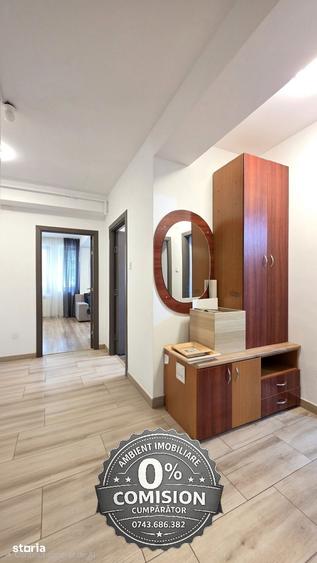 Apartament cu 3 camere decomandat, mobilat în Traian